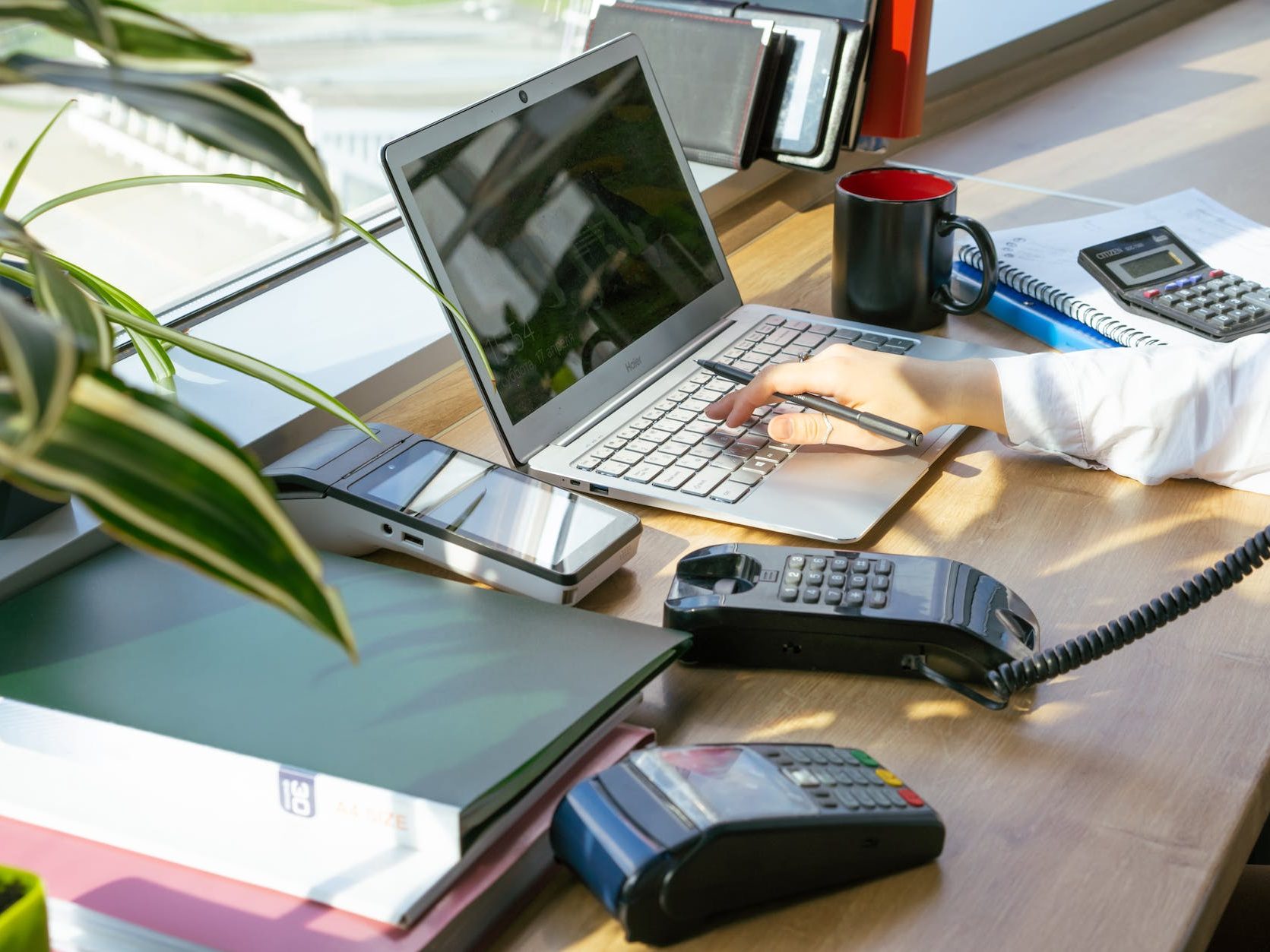 electronic devices used in an office